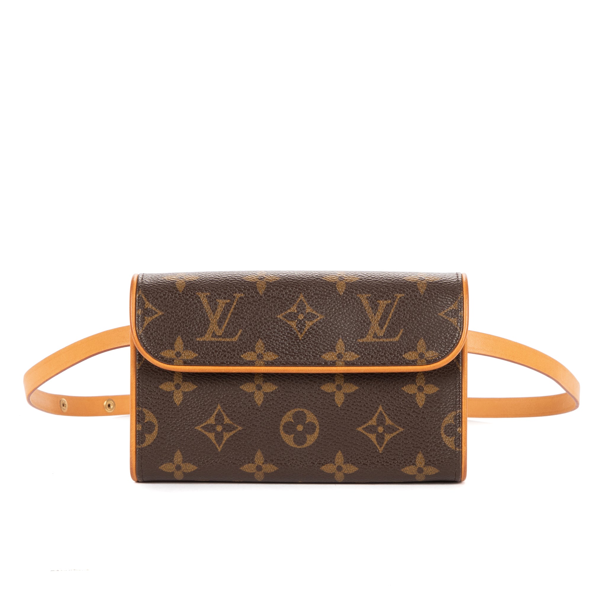Waist Bag Florentine Brown Monogram Canvas