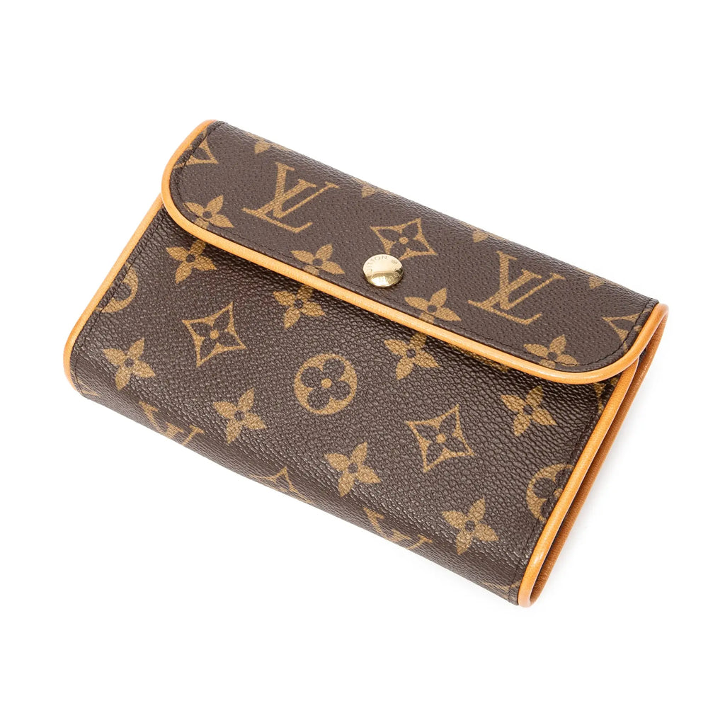 Riñonera Florentine Lona Monogram Marrón