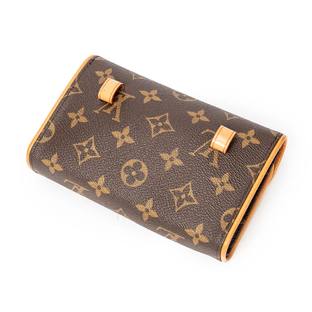 Riñonera Florentine Lona Monogram Marrón