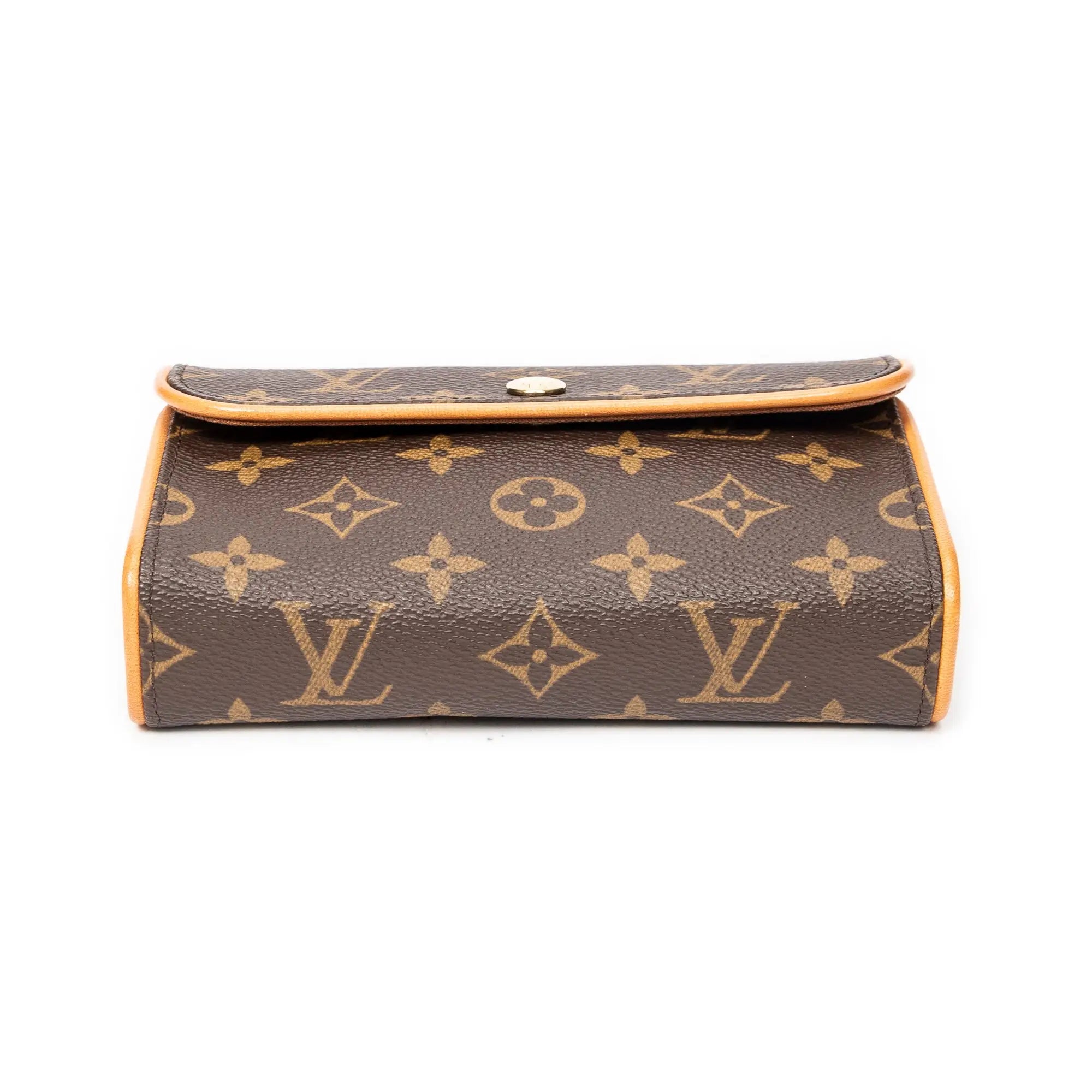 Riñonera Florentine Lona Monogram Marrón