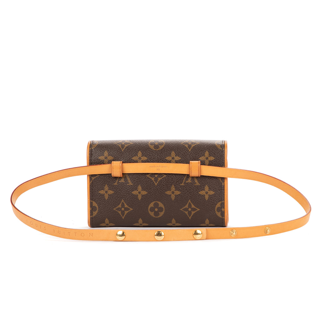 Waist Bag Florentine Brown Monogram Canvas