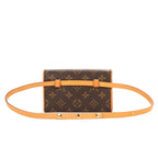 Waist Bag Florentine Brown Monogram Canvas