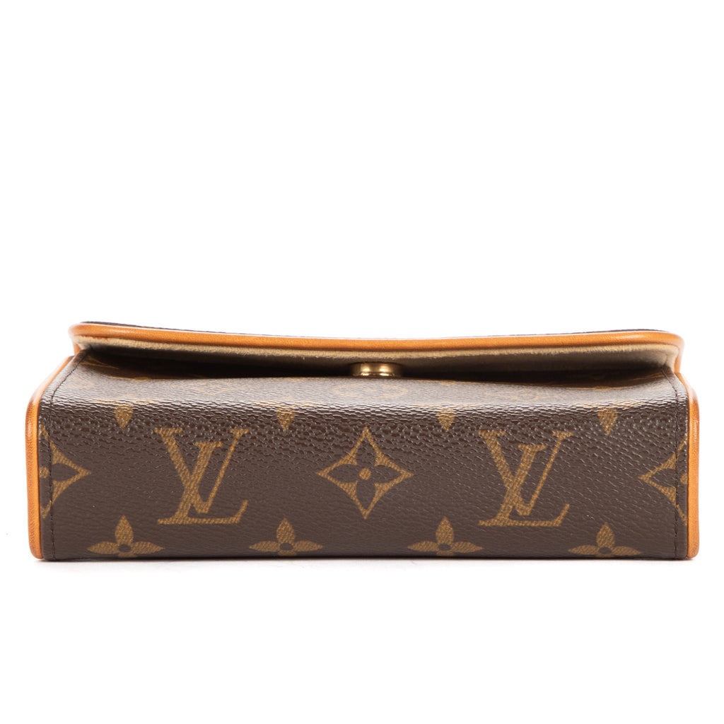 Waist Bag Florentine Brown Monogram Canvas