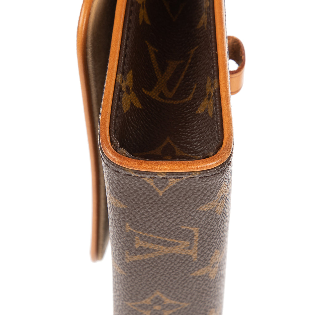 Waist Bag Florentine Brown Monogram Canvas