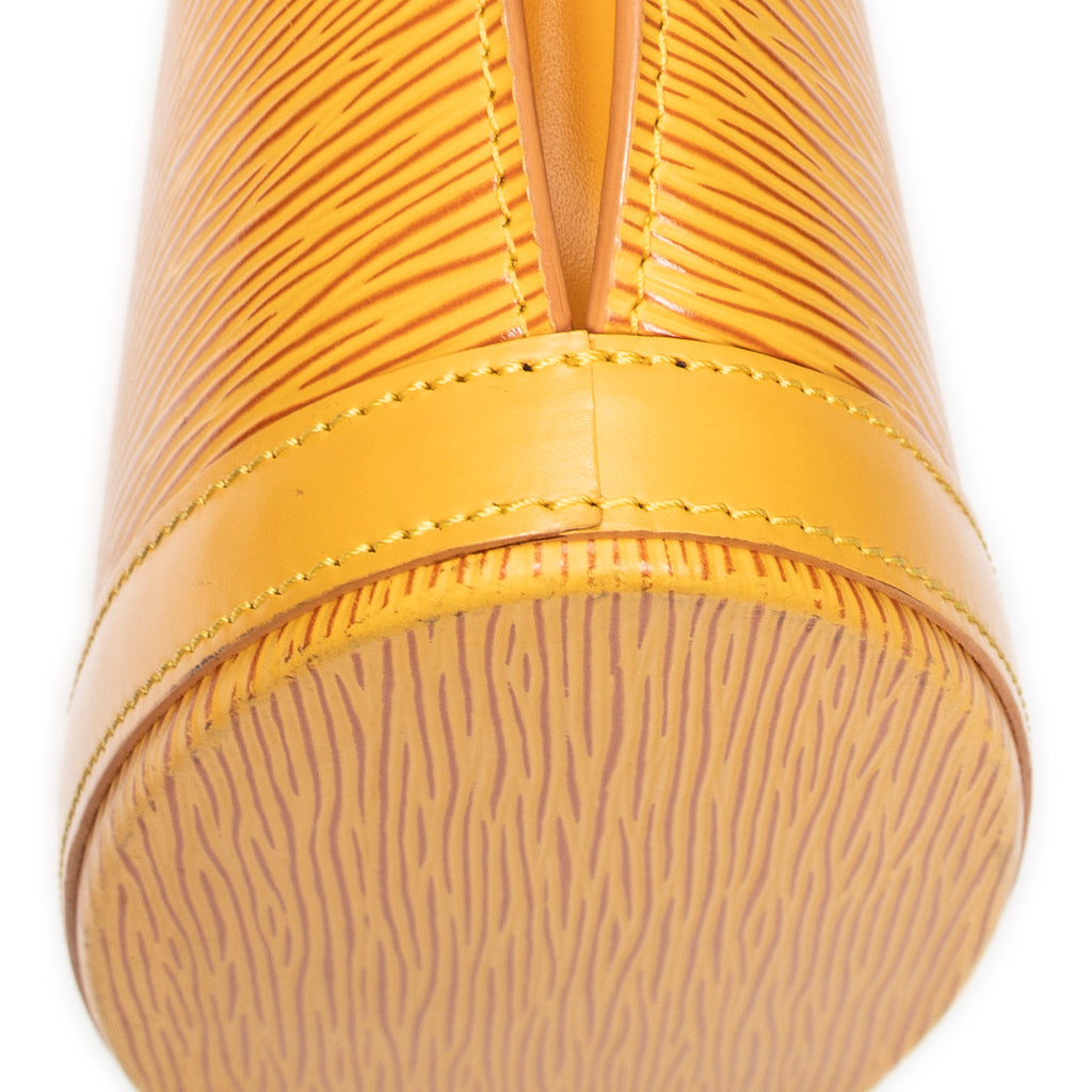 Handbag St-Jacques Long Straps PM Yellow Epi
