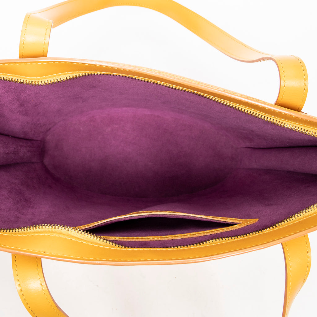 Handbag St-Jacques Long Straps PM Yellow Epi