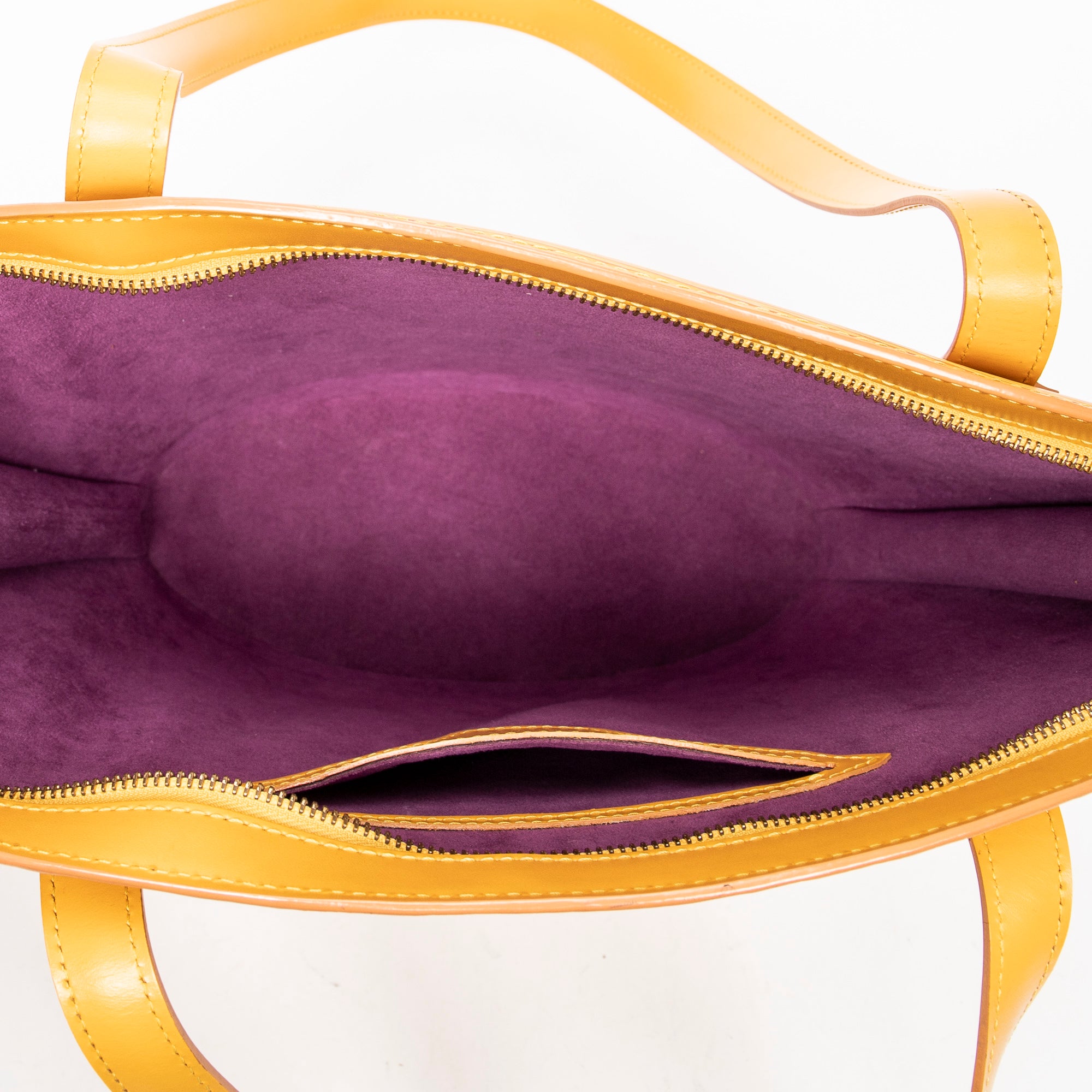 Handbag St-Jacques Long Straps PM Yellow Epi
