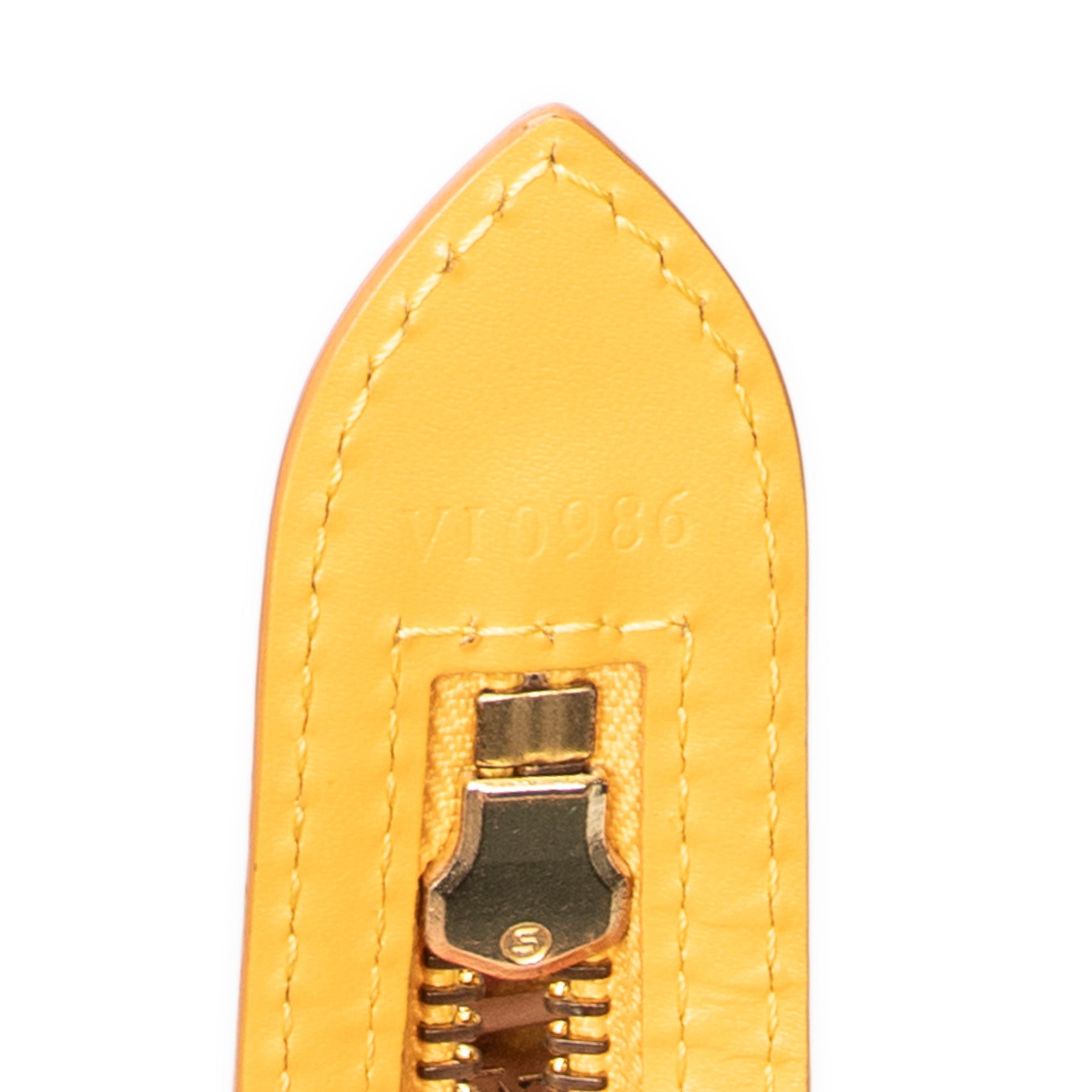 Handbag St-Jacques Long Straps PM Yellow Epi