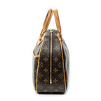 Handbag Trouville Brown Monogram Canvas