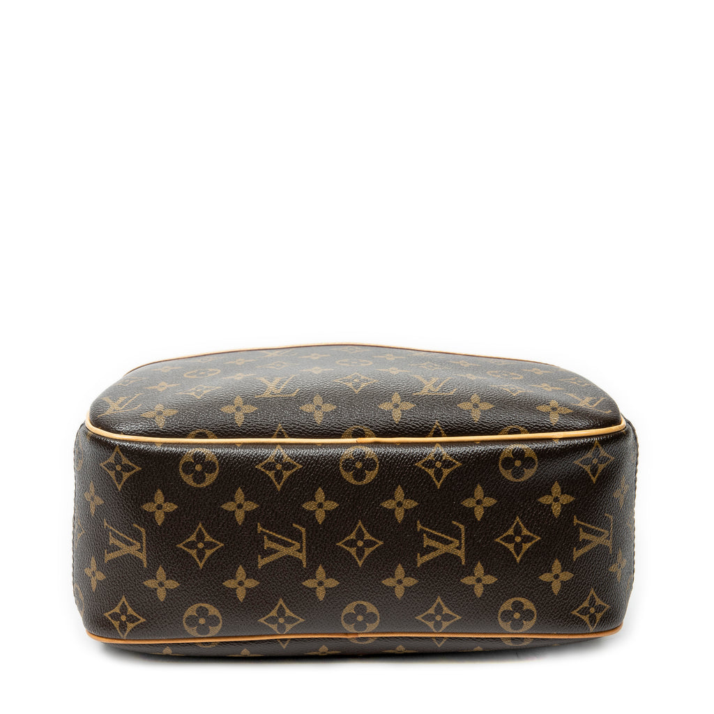 Handbag Trouville Brown Monogram Canvas