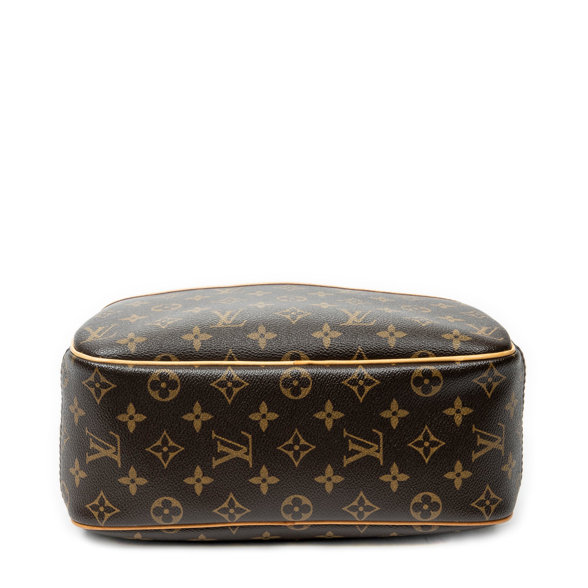 Handbag Trouville Brown Monogram Canvas