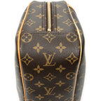 Handbag Trouville Brown Monogram Canvas