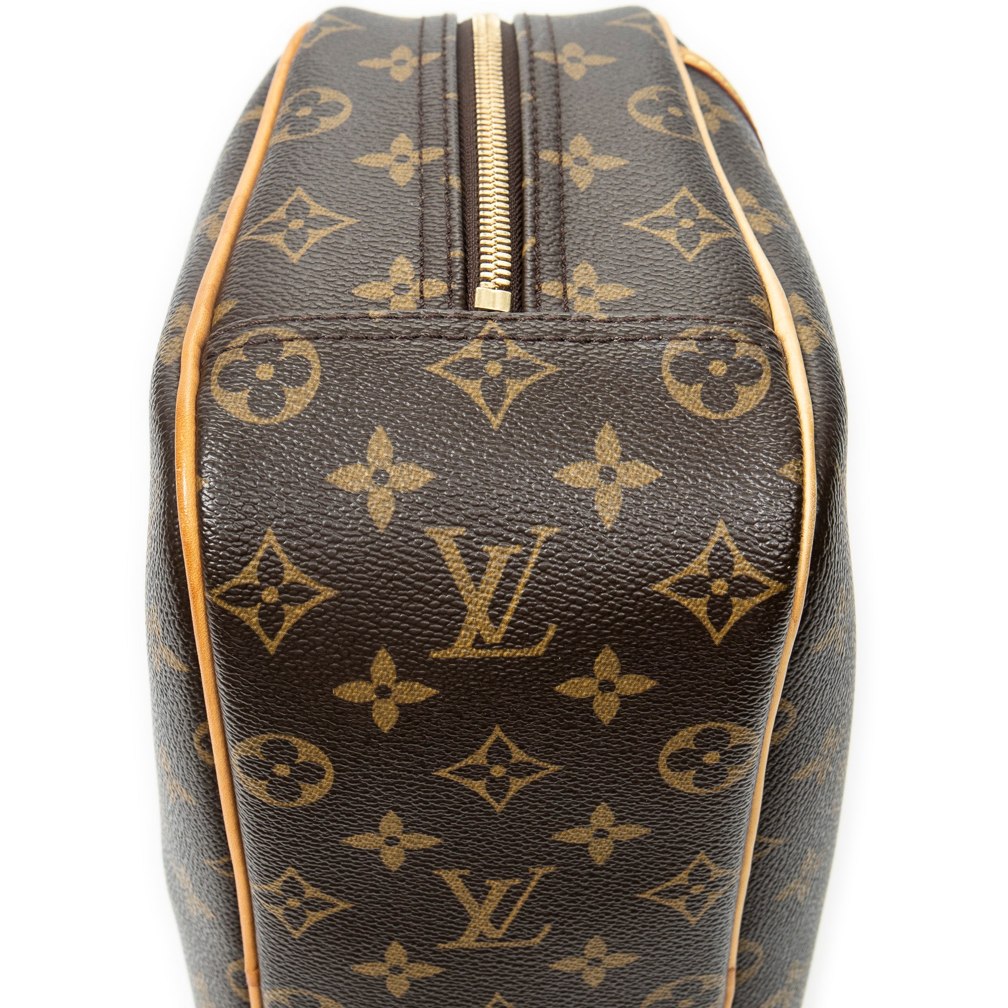 Handbag Trouville Brown Monogram Canvas