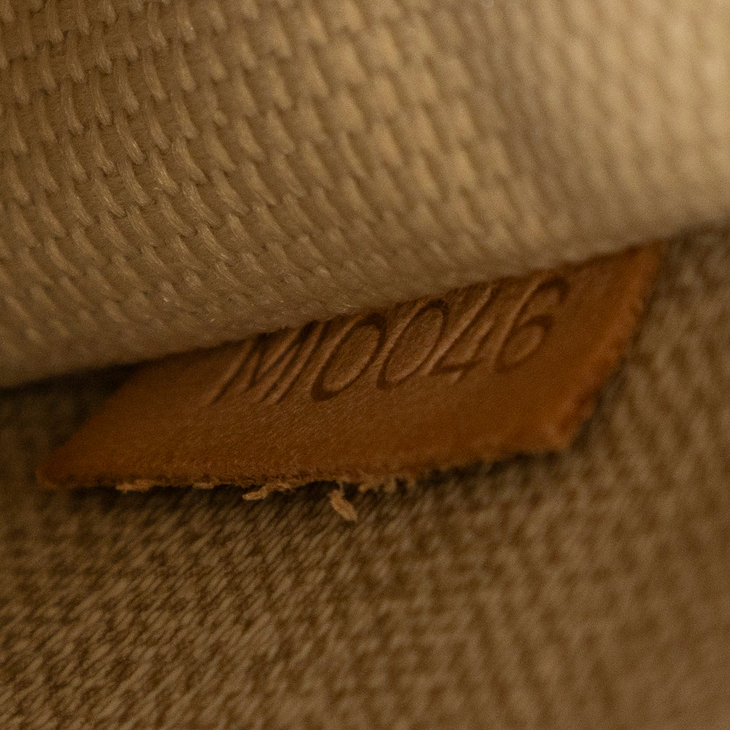 Handbag Trouville Brown Monogram Canvas