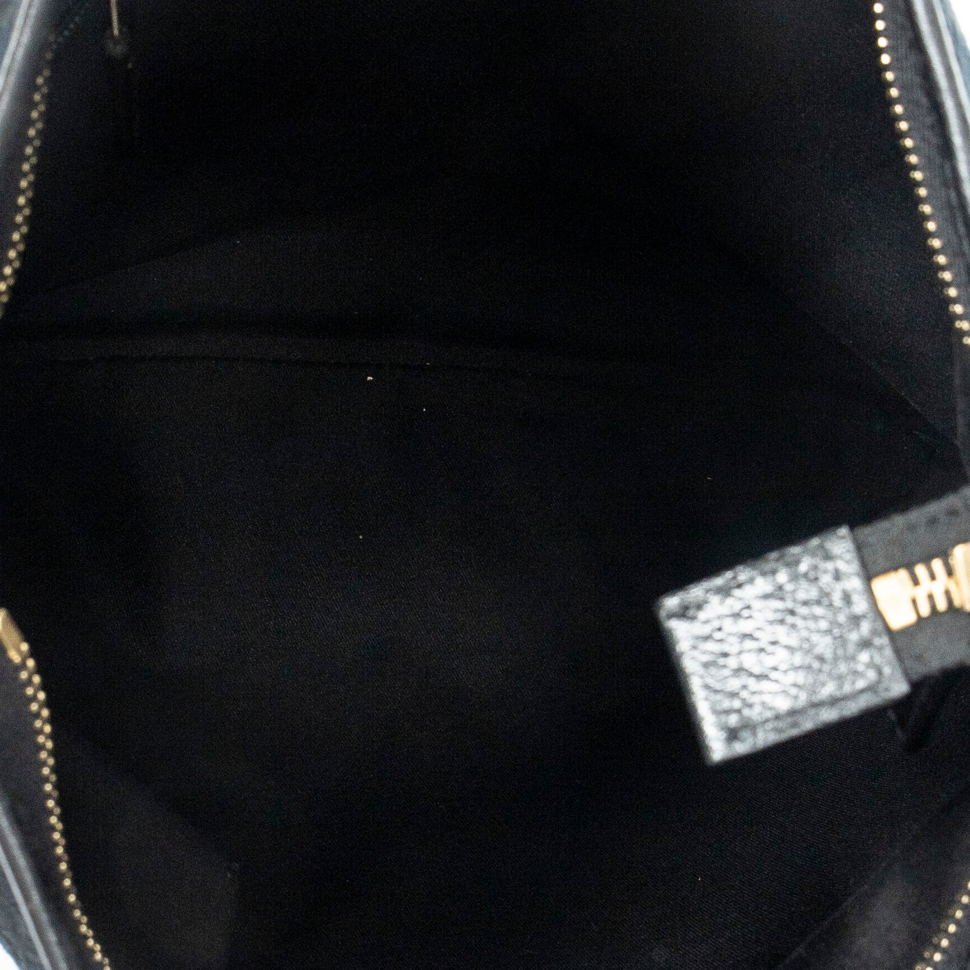 Shoulder Bag Abbey Crossbody Black Monogrammed Canvas