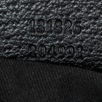 Shoulder Bag Abbey Crossbody Black Monogrammed Canvas