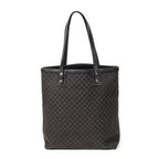 Bolso de hombro Tote de lona Macadam negra