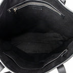 Bolso de hombro Tote de lona Macadam negra