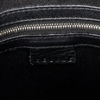 Bolso de hombro Tote de lona Macadam negra