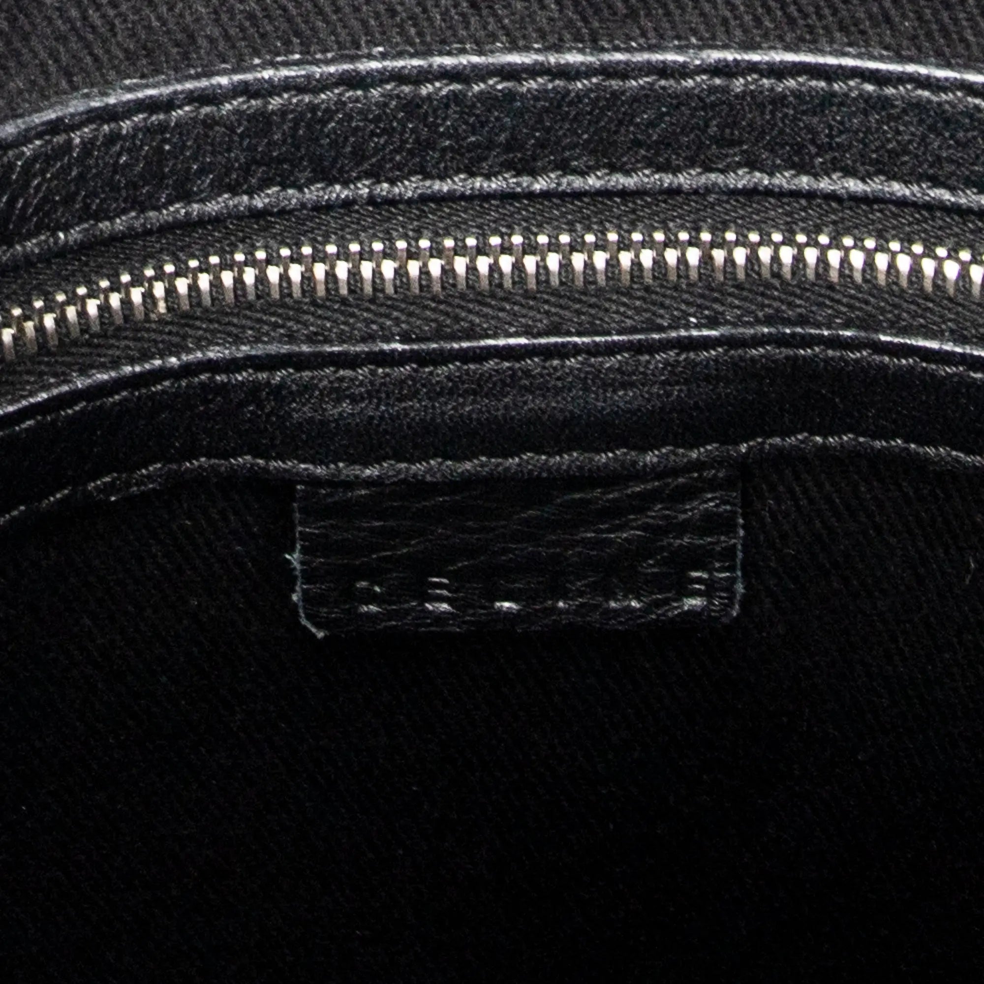 Bolso de hombro Tote de lona Macadam negra