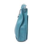 Shoulder Bag Evelyne III GM Blue Jean Clemence Leather