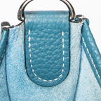 Shoulder Bag Evelyne III GM Blue Jean Clemence Leather
