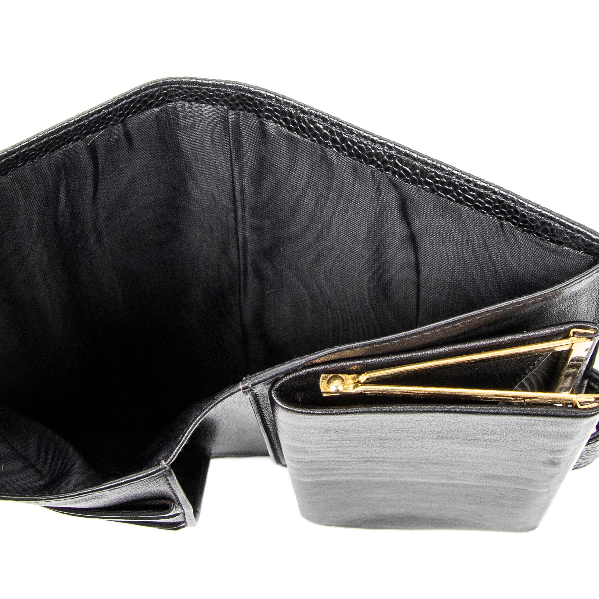 Wallet CC Timeless French Purse Wallet Black Caviar Leather
