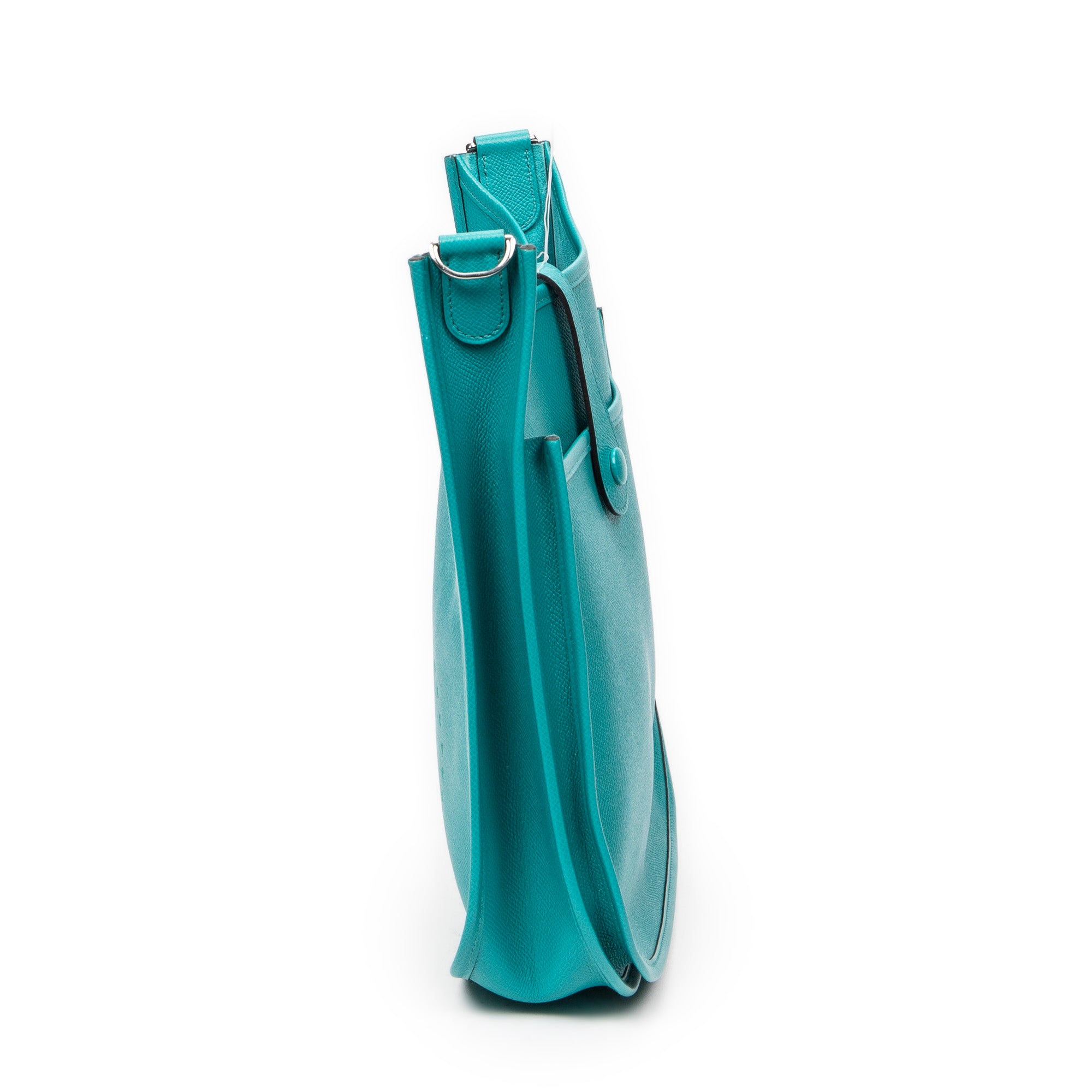 Shoulder Bag Evelyne III PM Vert Jade Epsom Leather