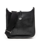 Shoulder Bag Evelyne III PM Black Epsom Leather