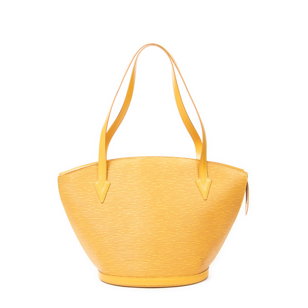 Shoulder Bag St-Jacques Shopping GM Yellow Epi