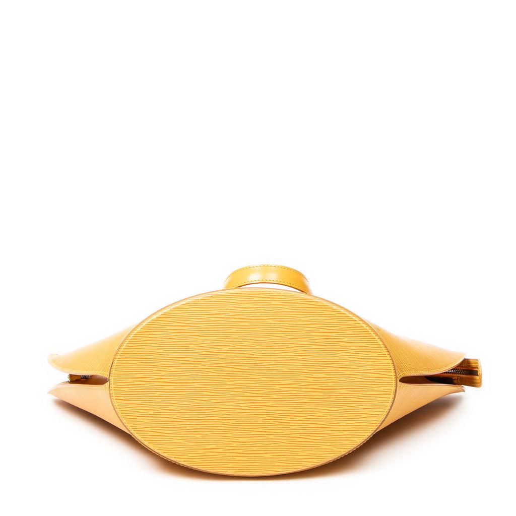 Shoulder Bag St-Jacques Shopping GM Yellow Epi