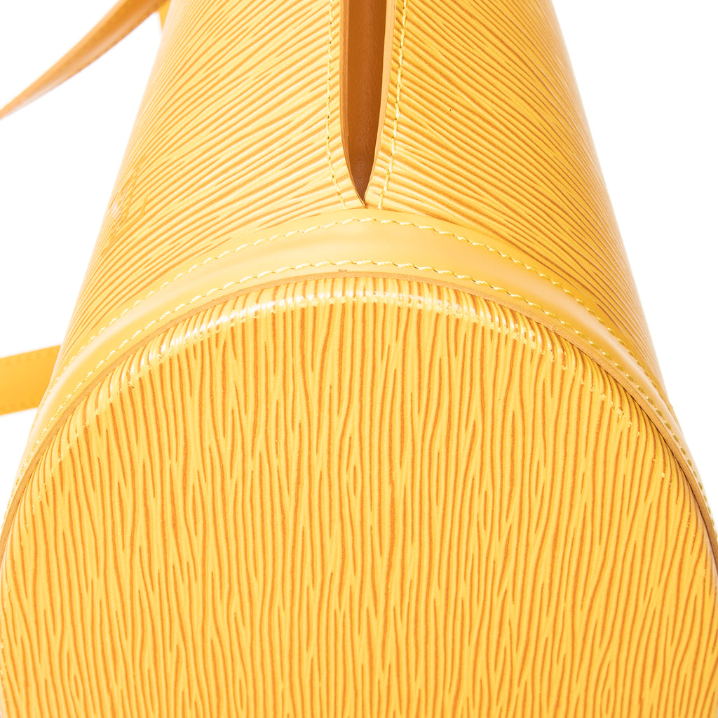 Shoulder Bag St-Jacques Shopping GM Yellow Epi