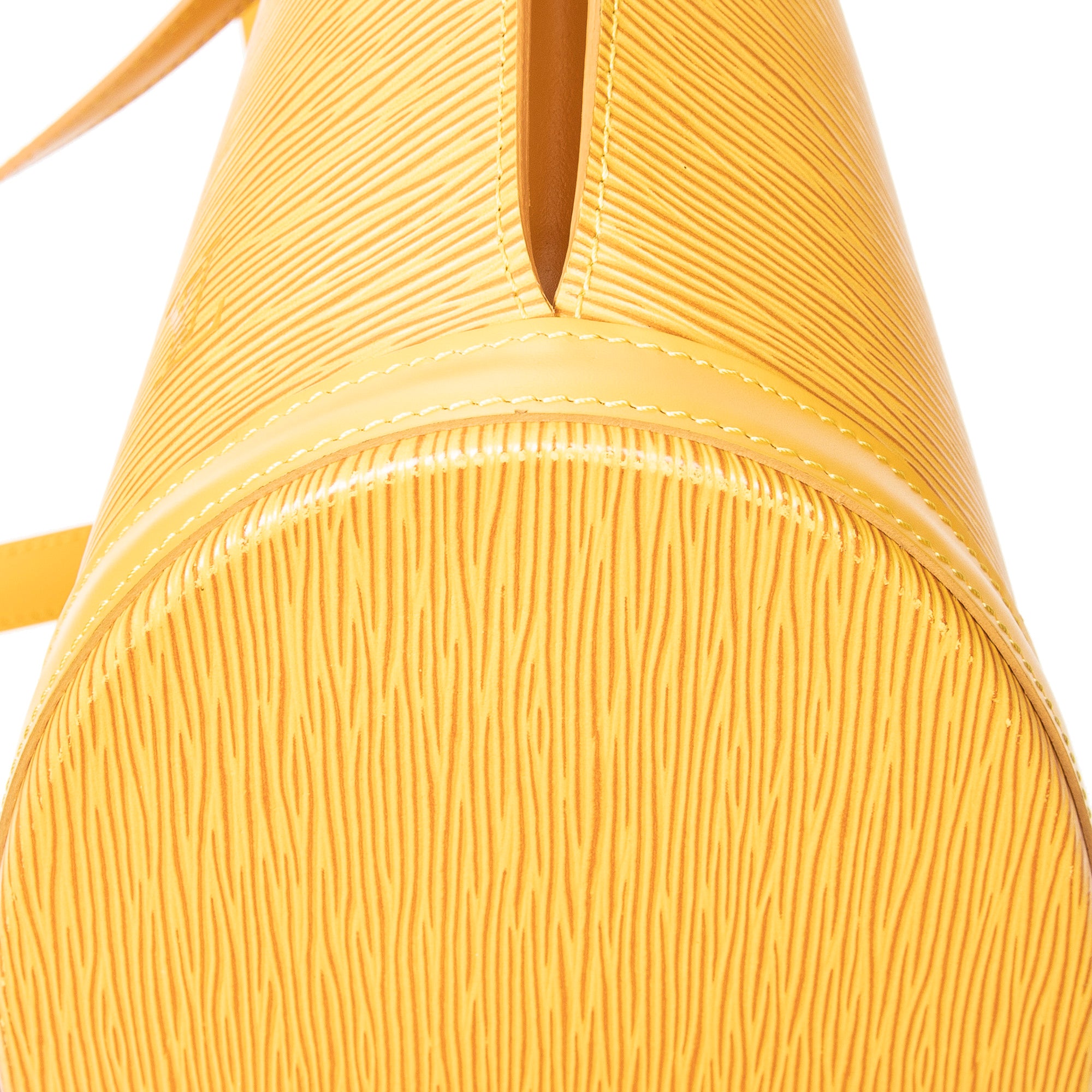 Shoulder Bag St-Jacques Shopping GM Yellow Epi