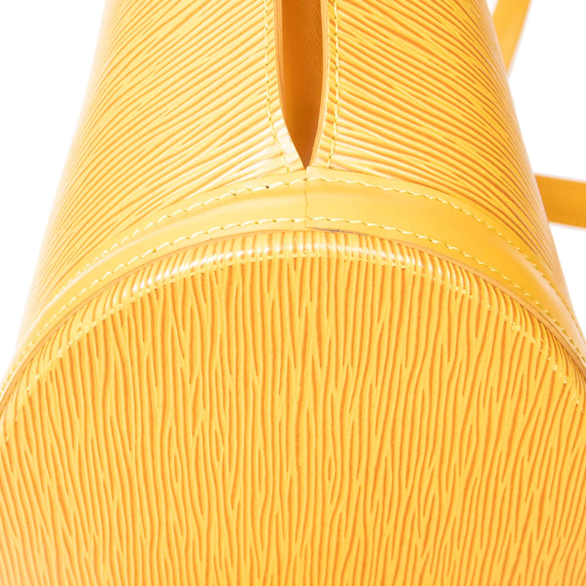 Shoulder Bag St-Jacques Shopping GM Yellow Epi
