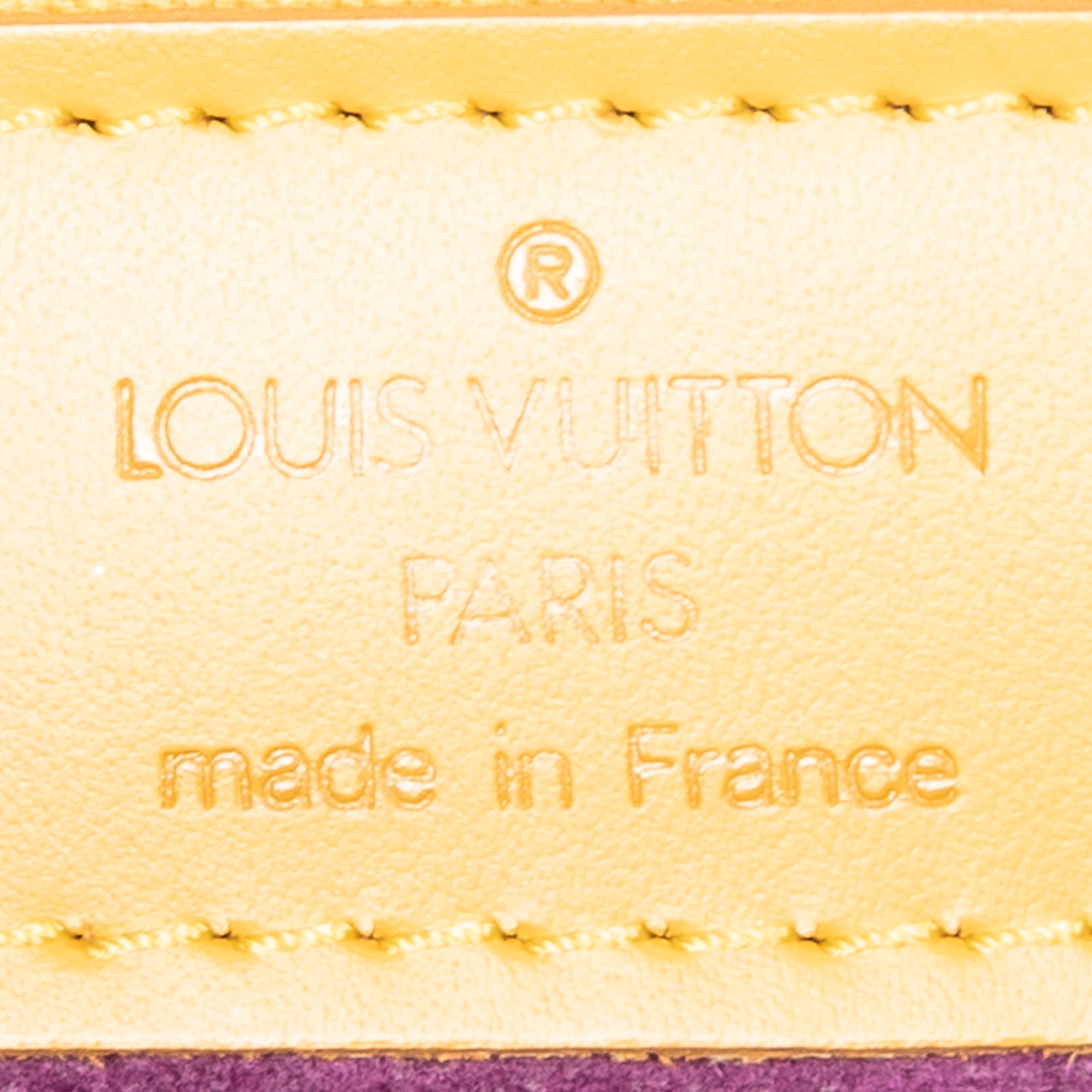 Shoulder Bag St-Jacques Shopping GM Yellow Epi