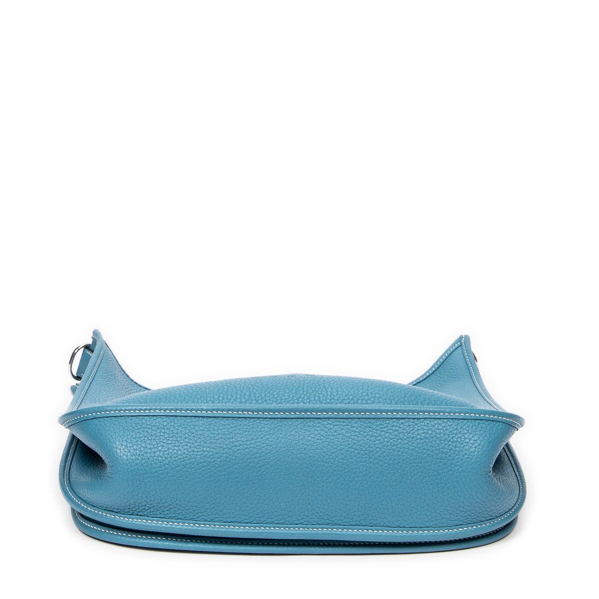 Shoulder Bag Evelyne III GM Blue Jean Clemence Leather