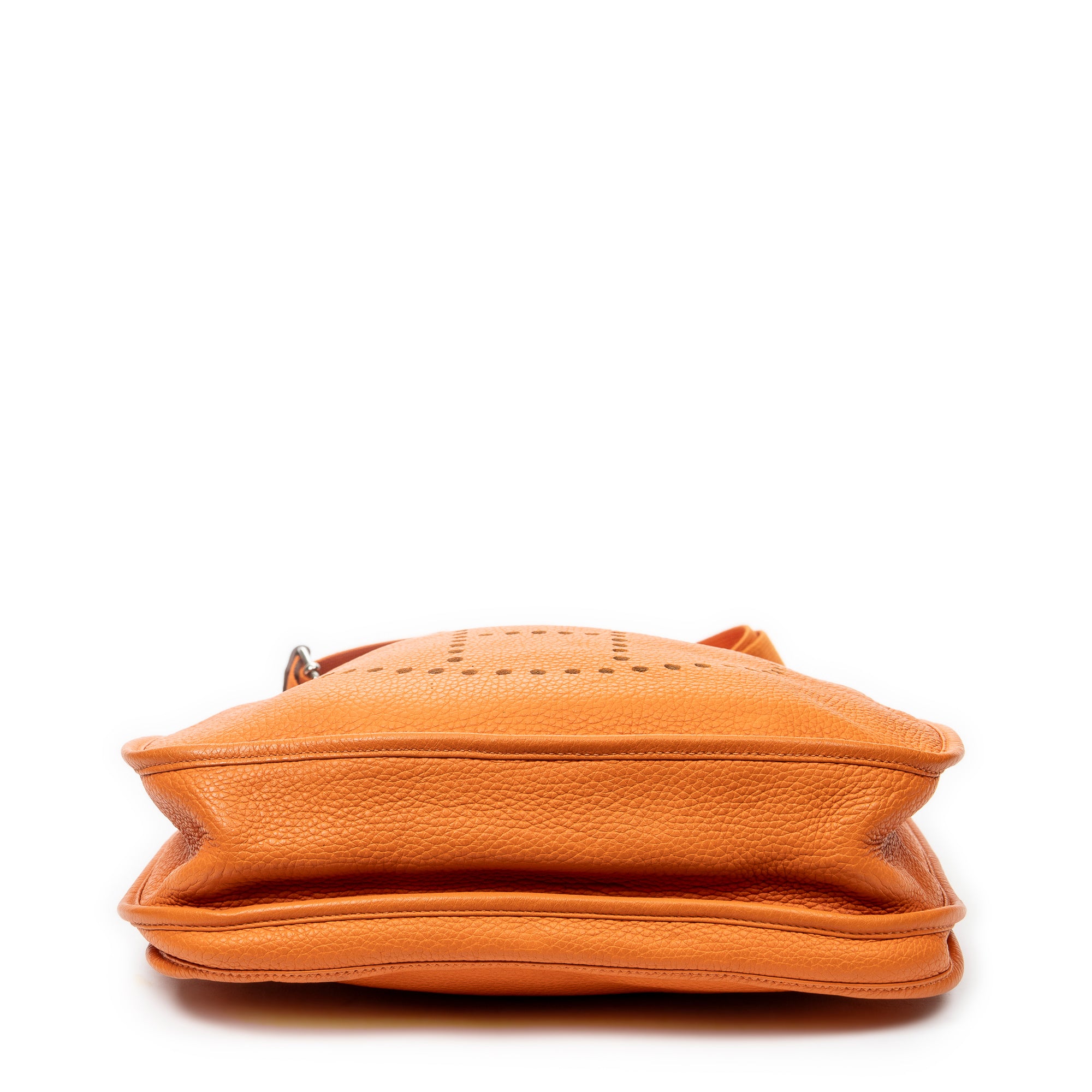 Shoulder Bag Evelyne III GM Orange Clemence Leather