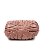 Shoulder Bag Bauletto Aperto Pink Matelasse Lux Leather