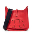 Shoulder Bag Evelyne III PM Red Clemence Leather