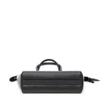 Shoulder Bag Small Top Handle Crossbody Black Saffiano Leather