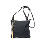 Shoulder Bag Web Jolicoeur Crossbody Black Monogrammed Canvas