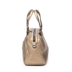 Shoulder Bag Small Anagram 2Way Boston Gold Grained Calfskin Leather
