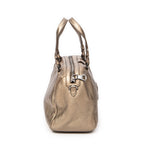 Shoulder Bag Small Anagram 2Way Boston Gold Grained Calfskin Leather