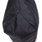 Shoulder Bag Convertible Square Zip Tote Navy Nylon Canvas