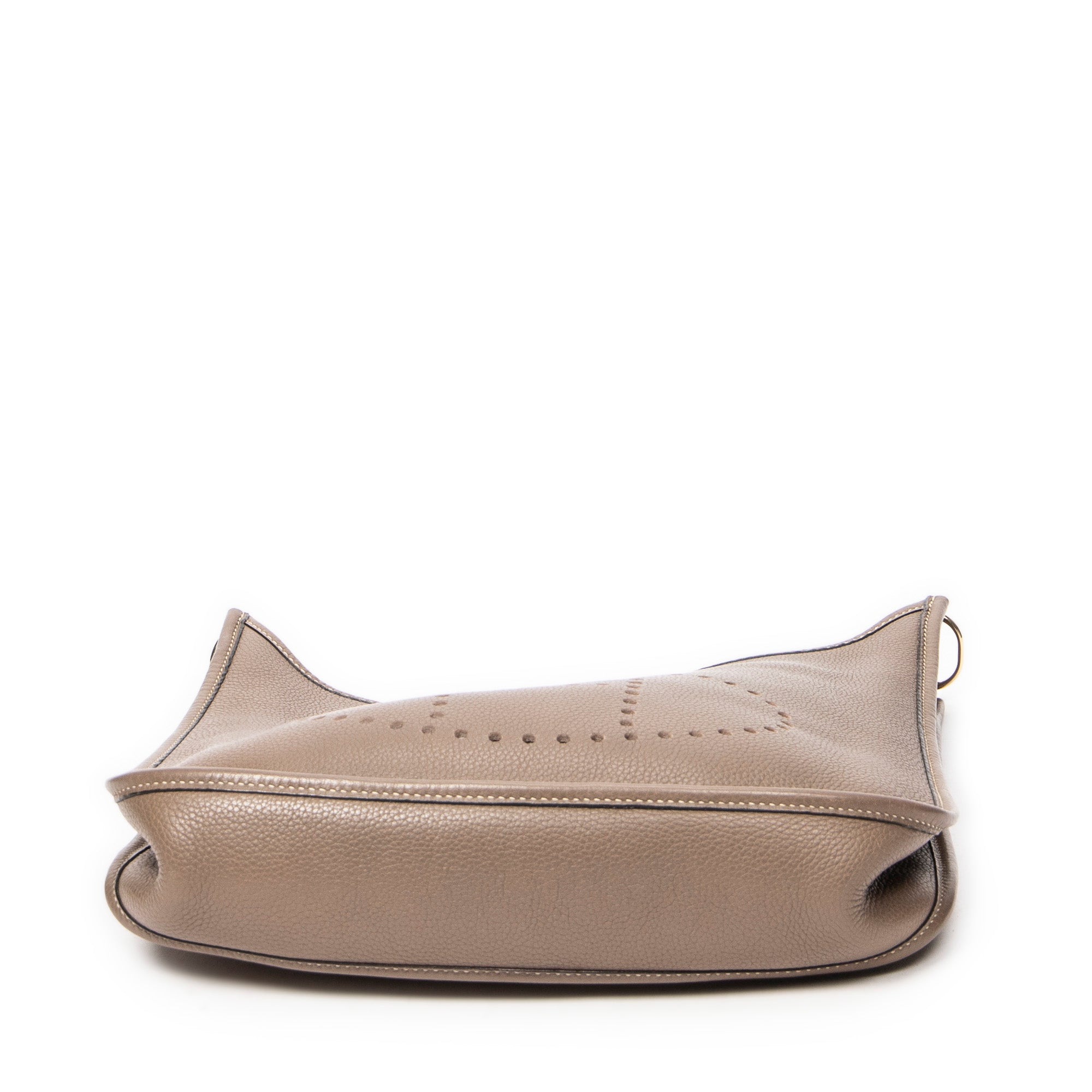 Shoulder Bag Evelyne I PM Etoupe Clemence Leather