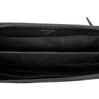 Wallet Timeless Zip Around Wallet Black Caviar Leather