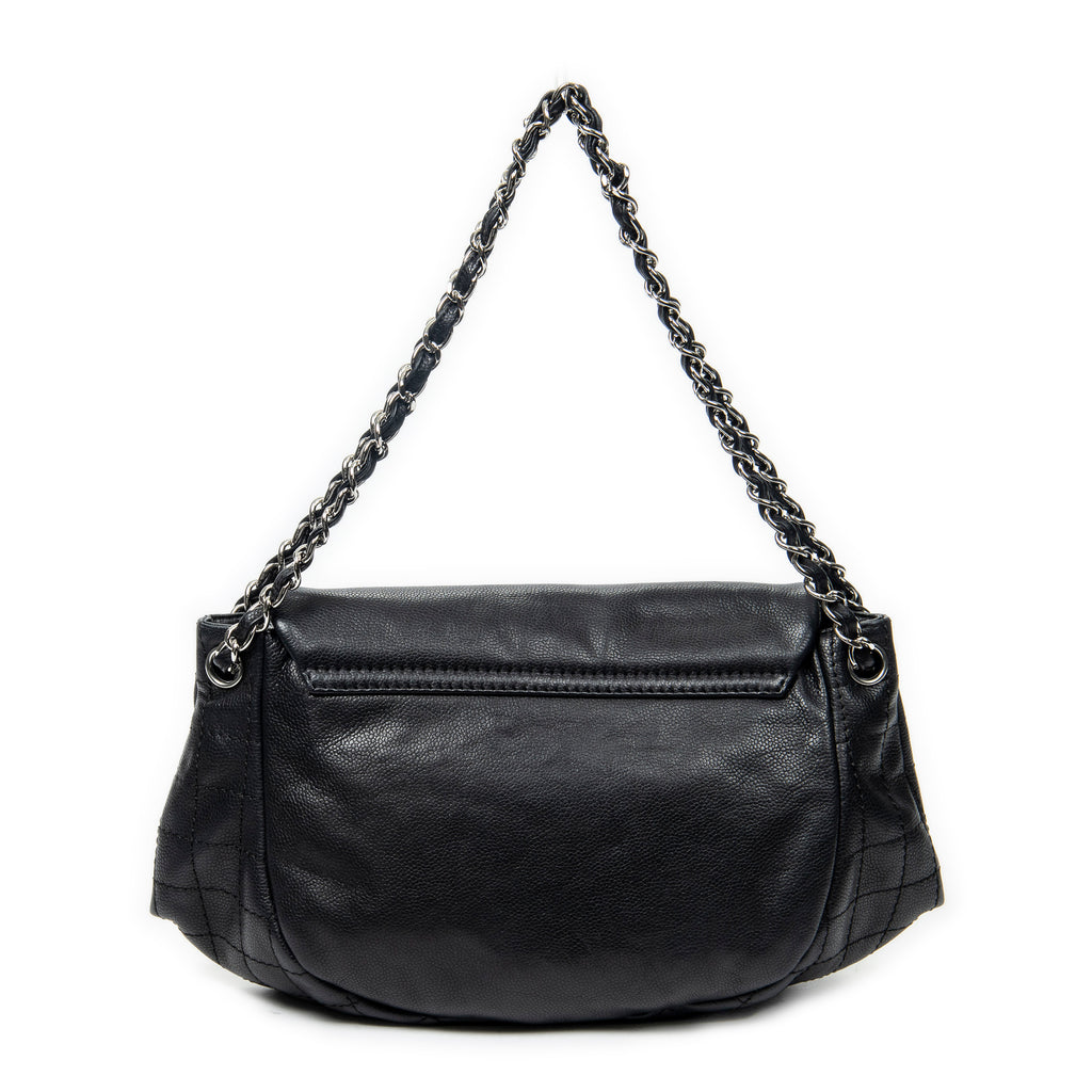Shoulder Bag Timeless Accordion Flap Black Caviar Leather