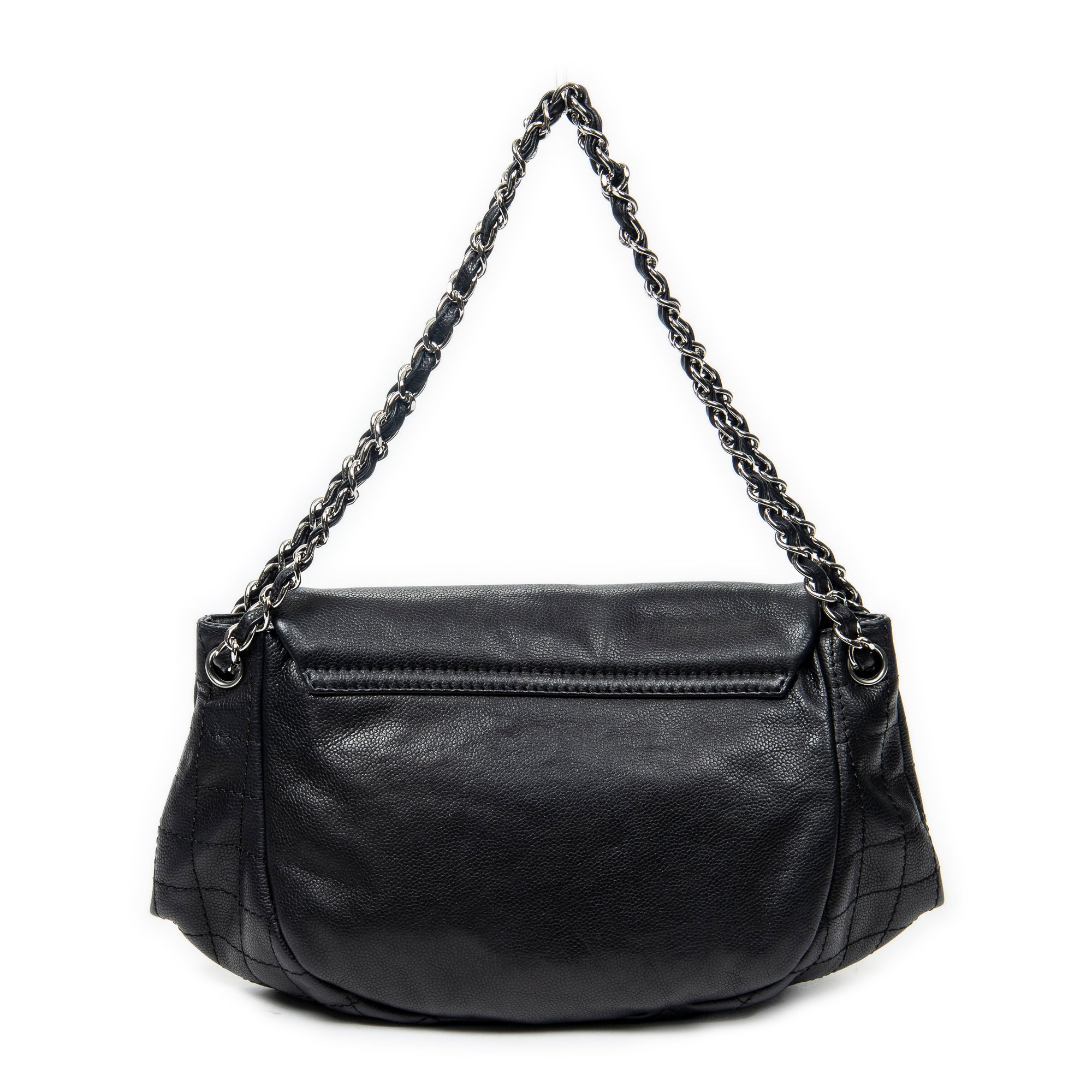 Shoulder Bag Timeless Accordion Flap Black Caviar Leather