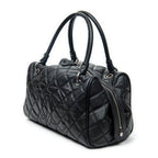 Shoulder Bag Timeless Boston Black Quilted Caviar Leather