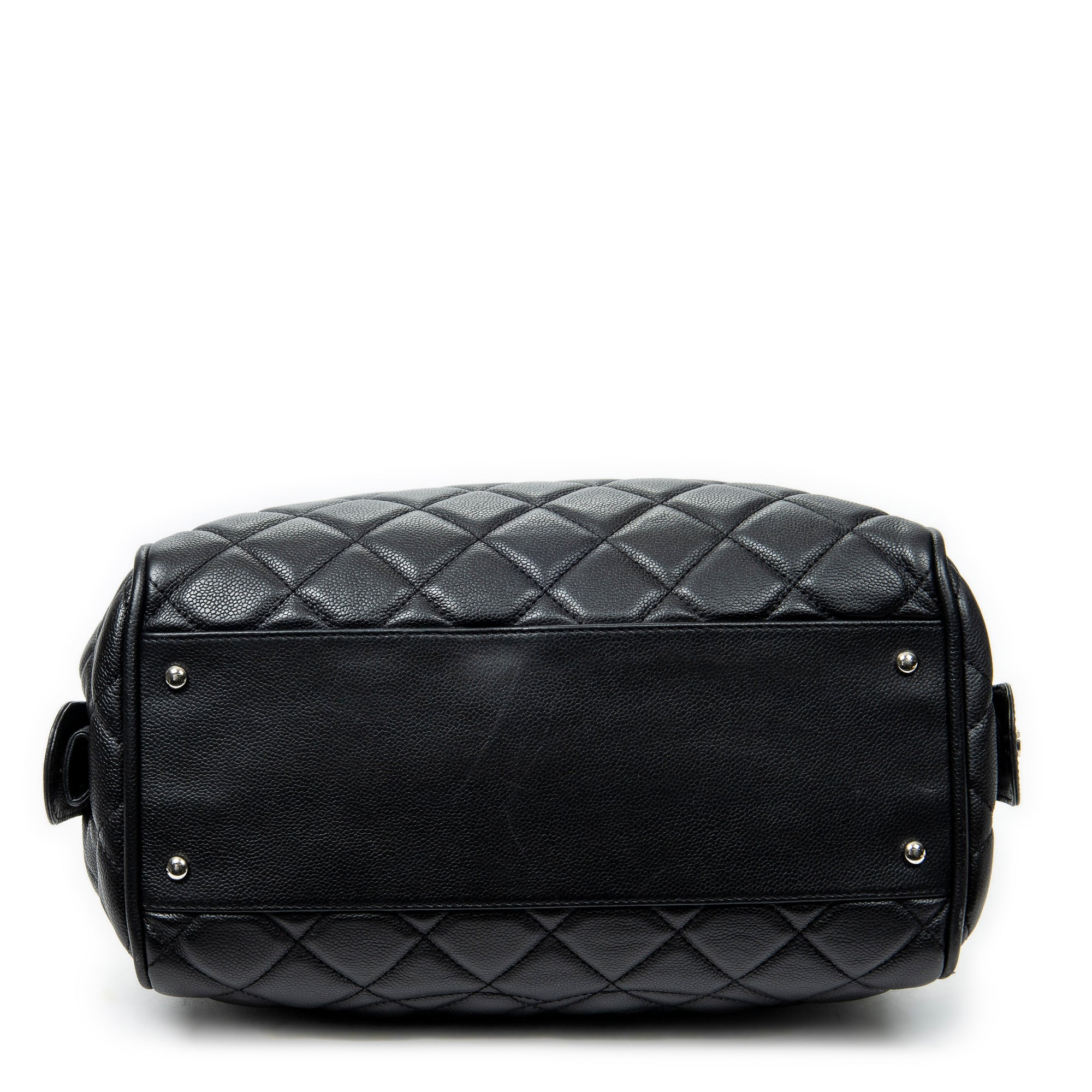 Shoulder Bag Timeless Boston Black Quilted Caviar Leather